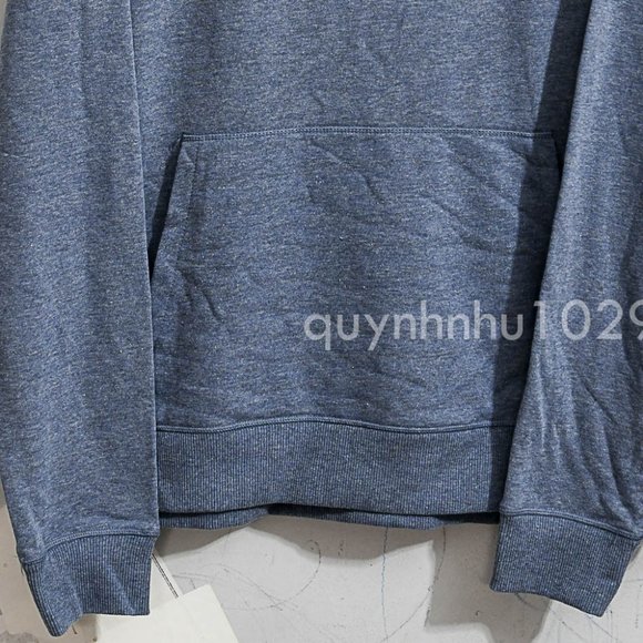 NWT 32 Degrees Heat Men's French Terry Long Sleeve Hoodie Sweatshirt BLUE - Picture 3 of 6